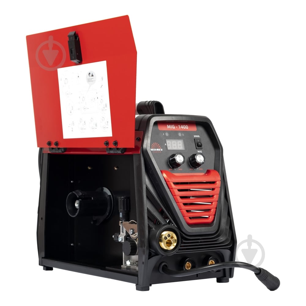 Полуавтомат сварочный инверторный Vitals MIG 1400 - фото 4 Полуавтомат сварочный инверторный Vitals MIG 1400 - фото 4