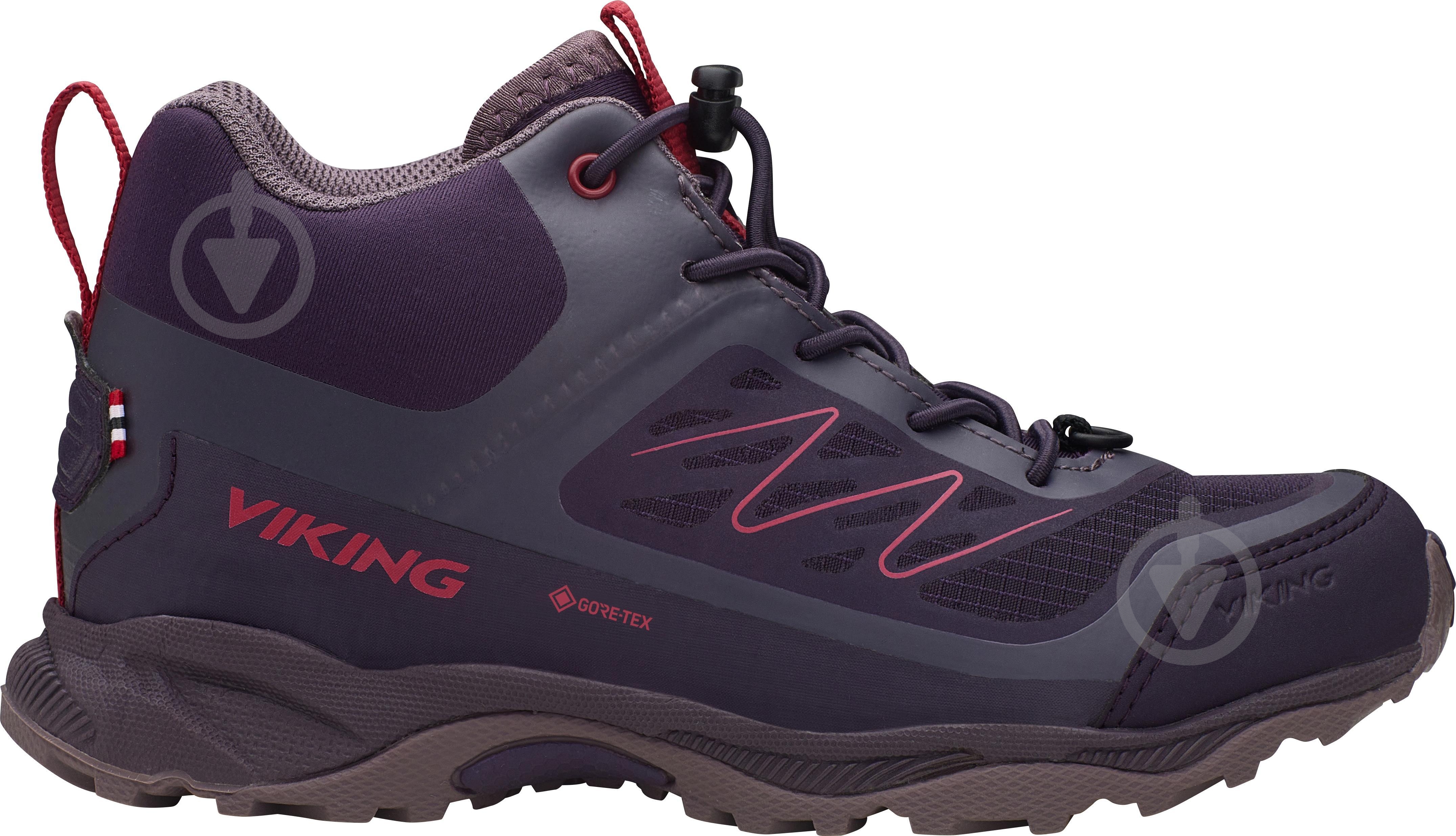 Черевики дитячі Viking Viking Tind Mid GTX 3-91145-7967 р.39 сірий - фото 1