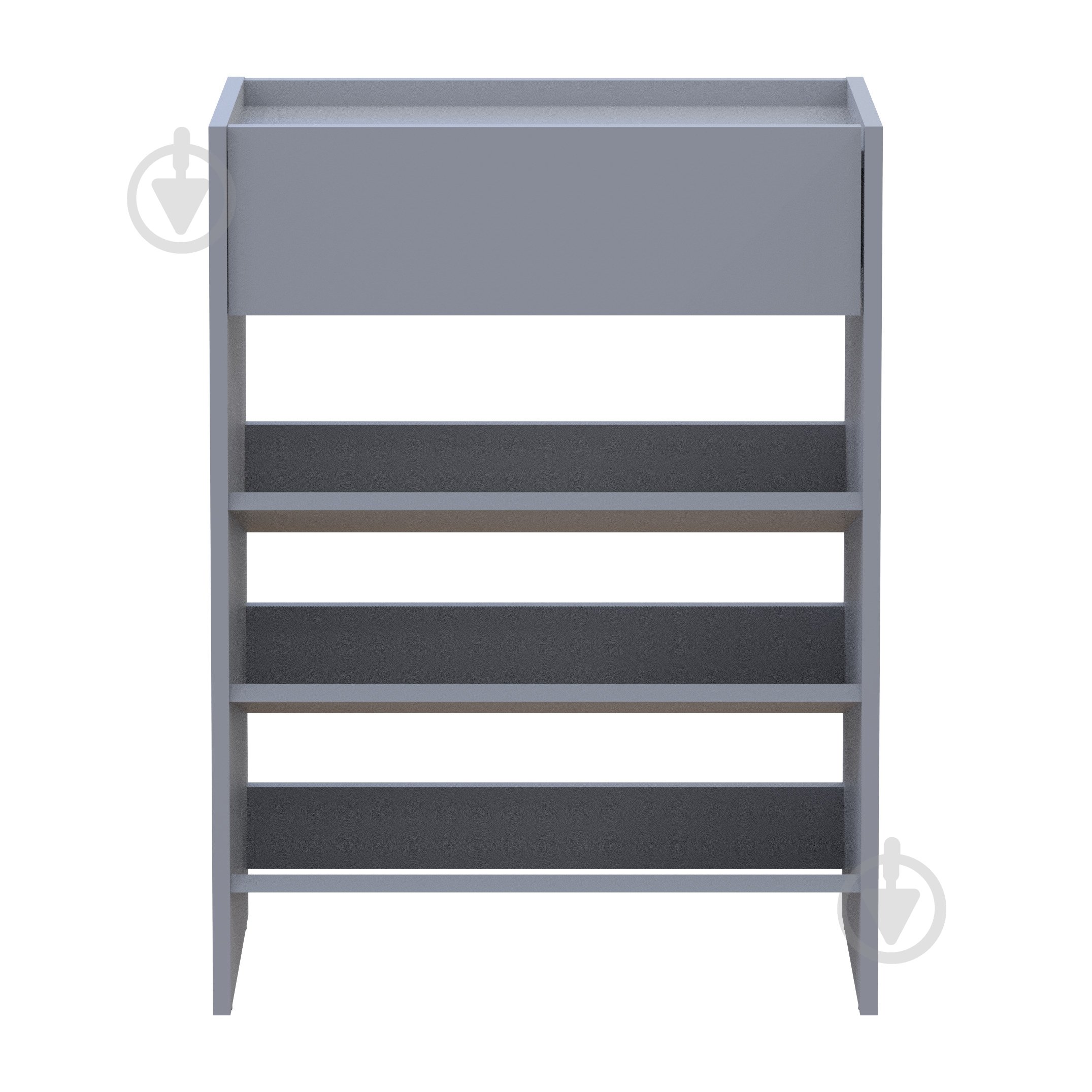 Полиця для взуття Doros S2 600x250x1130 мм сірий /сірий - фото 3