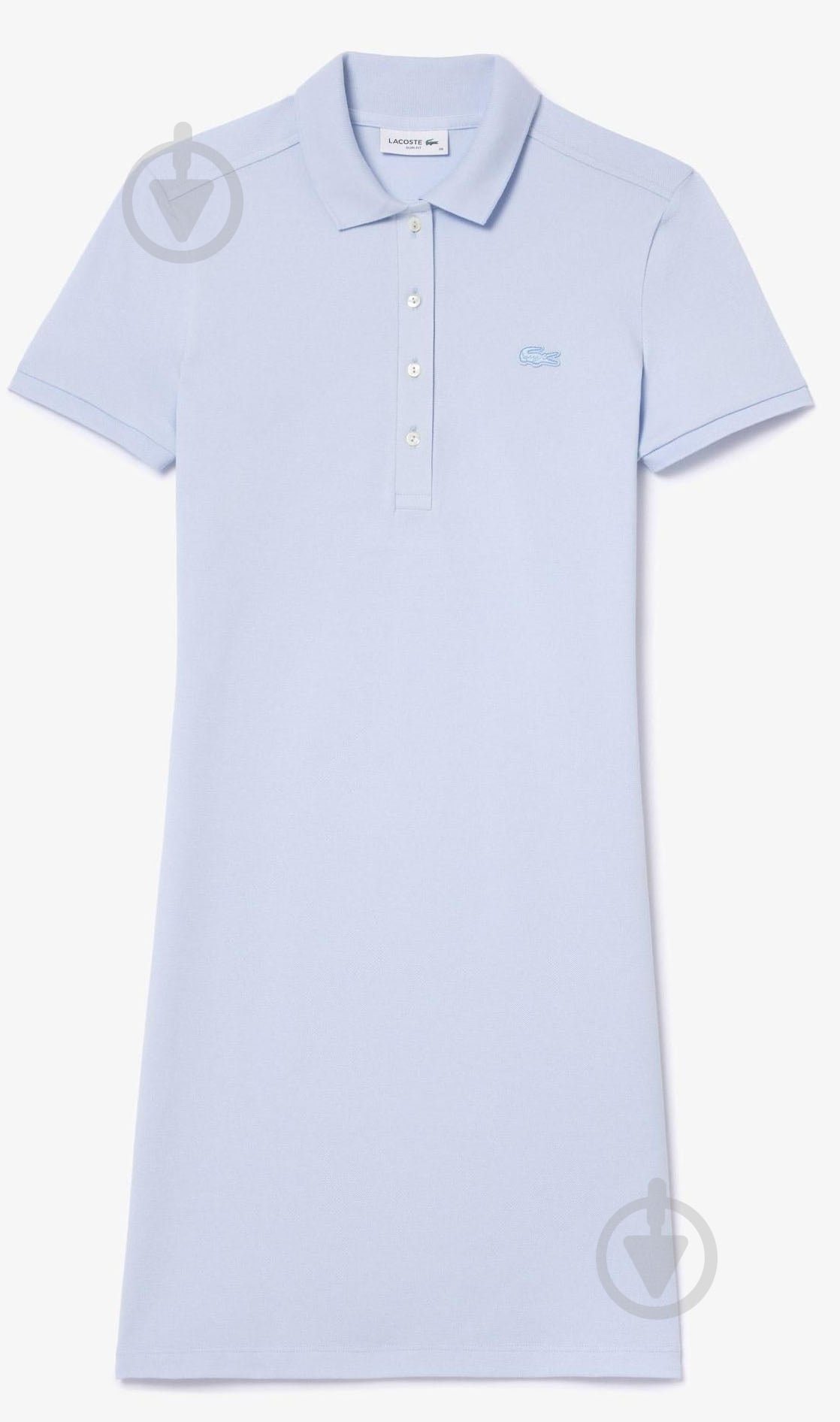 Платье Lacoste EF5473-J2G р.38 голубой - фото 1 Платье Lacoste EF5473-J2G р.38 голубой - фото 1
