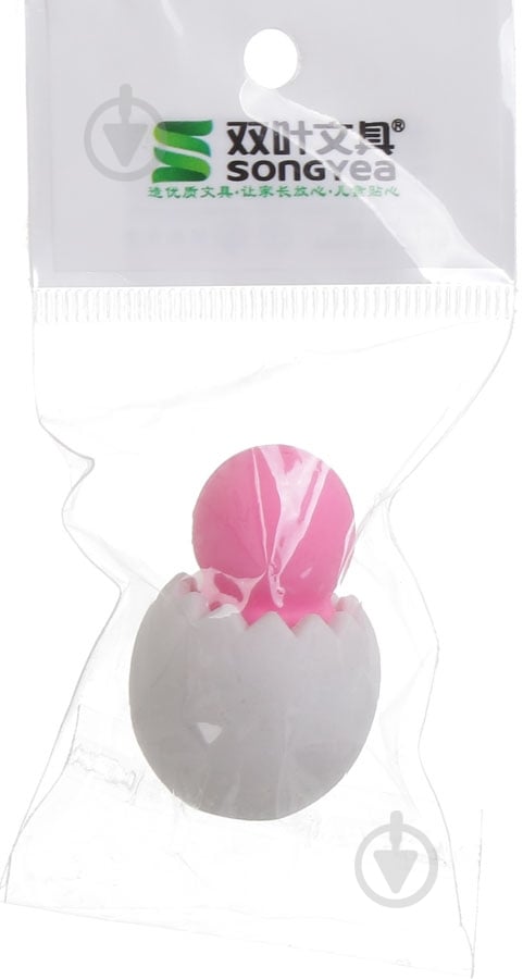 Ластик Цыпленок розовый - фото 4 Ластик Цыпленок розовый - фото 4