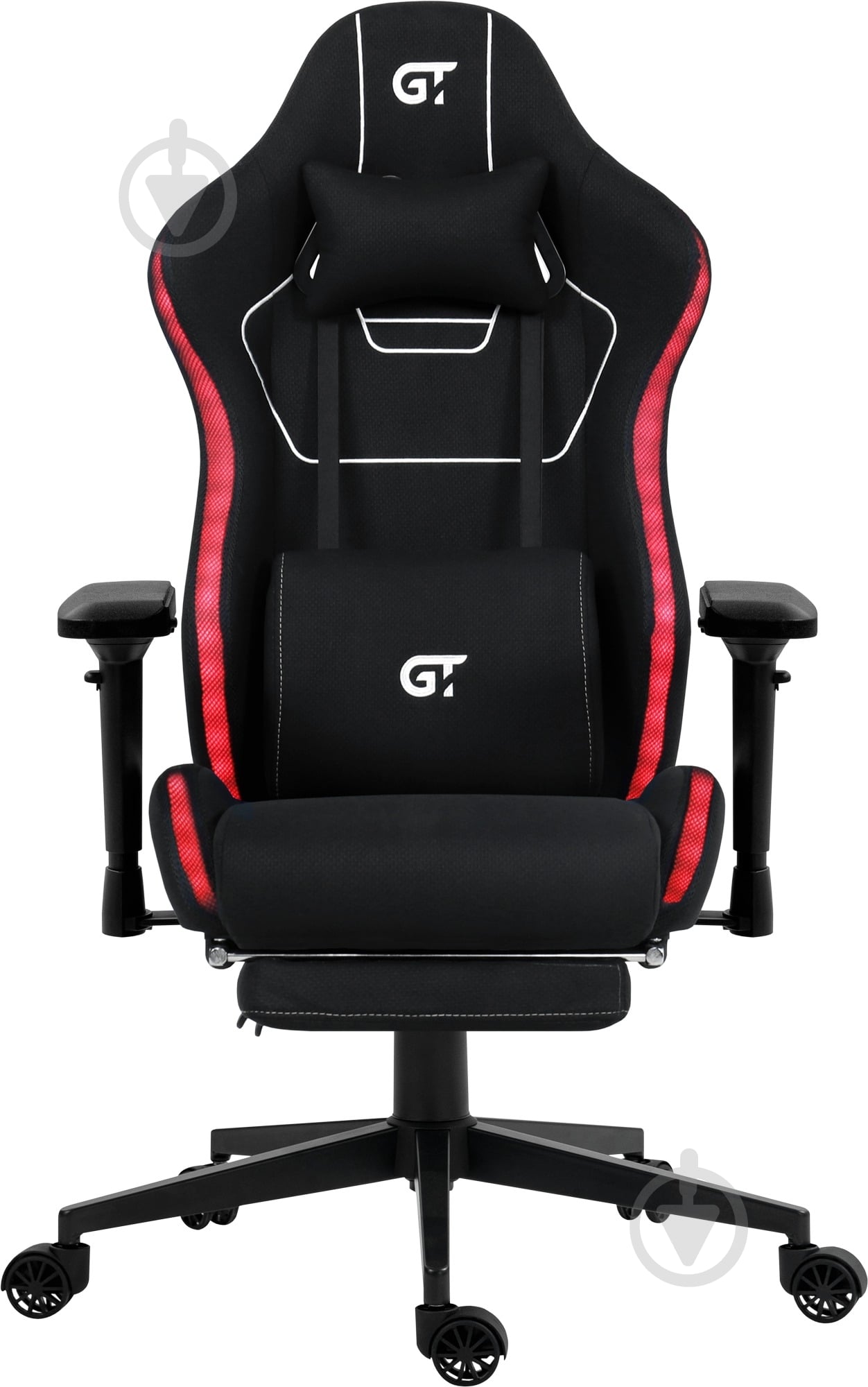 Крісло ігрове GT Racer X-2306 чорний - фото 1
