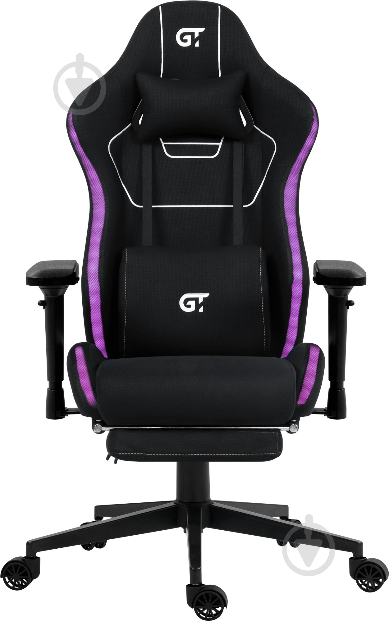 Крісло ігрове GT Racer X-2306 чорний - фото 2