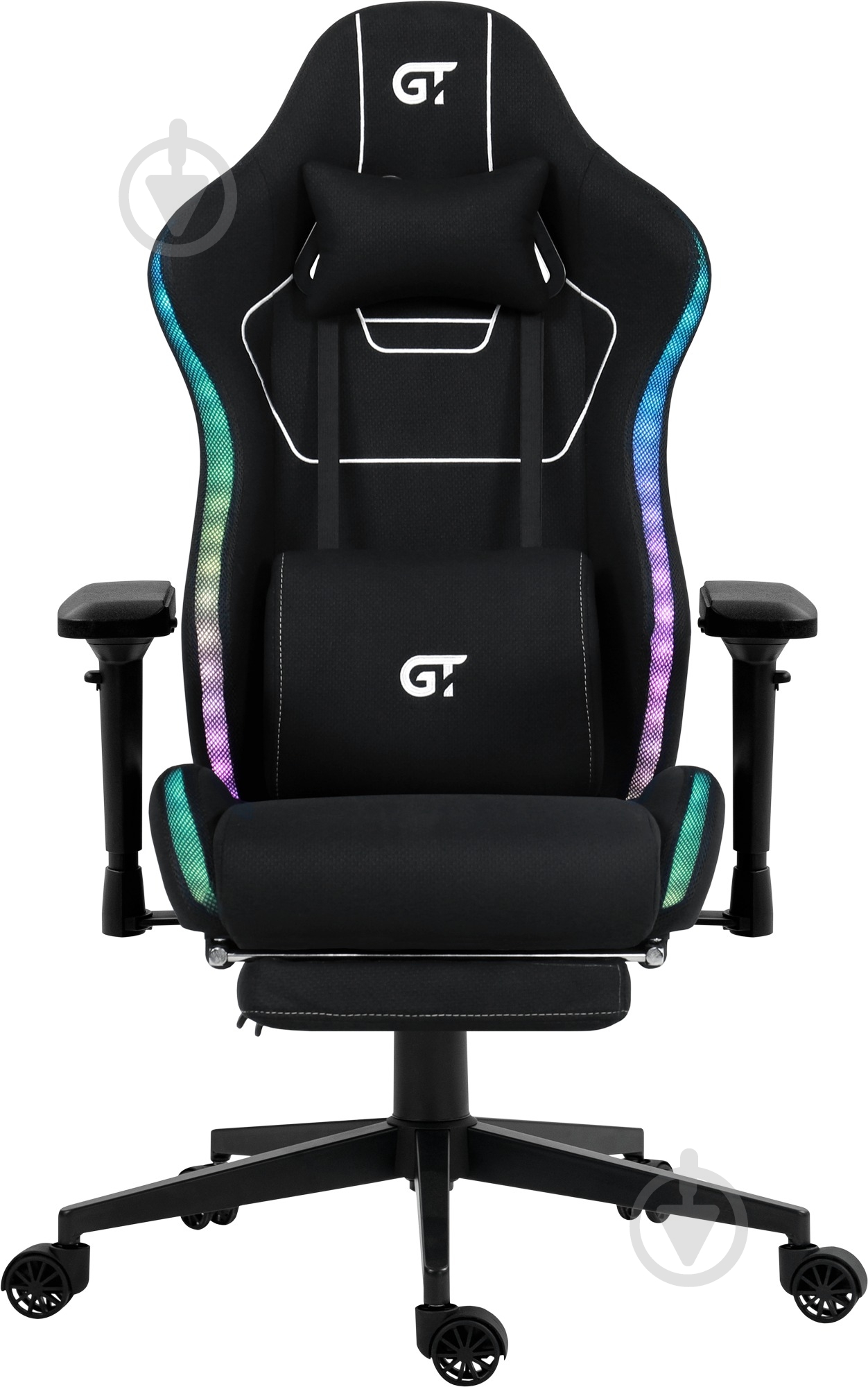 Крісло ігрове GT Racer X-2306 чорний - фото 6