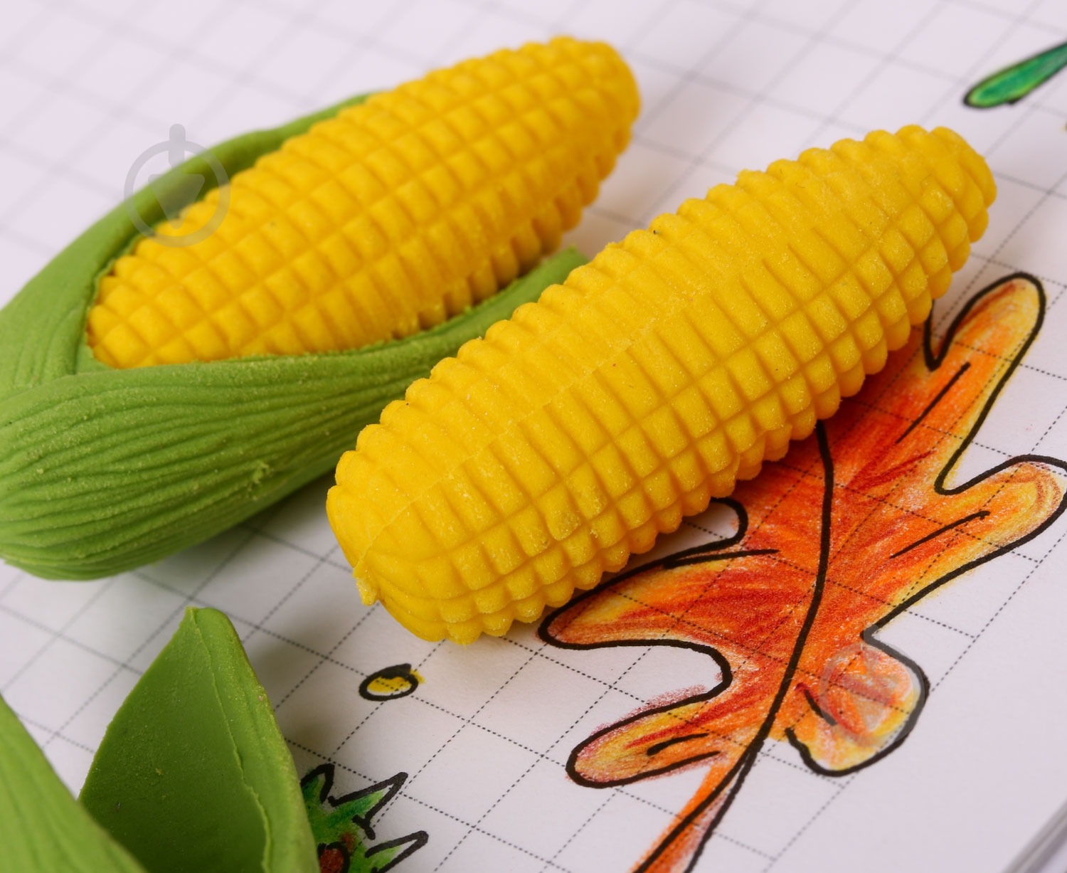 Набір гумок Кукурудза - фото 5