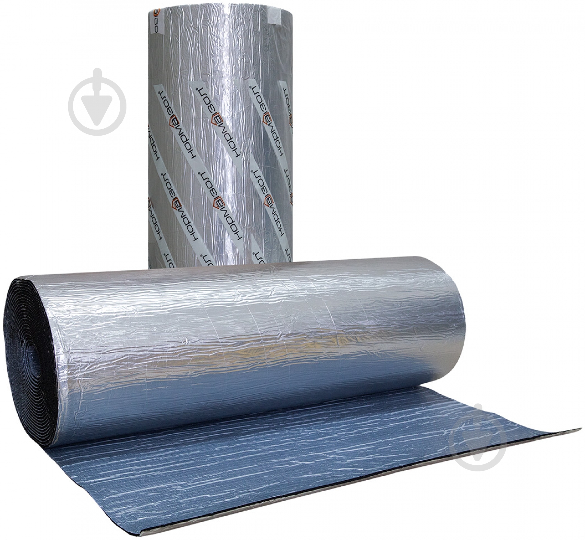 Шумоизоляционный каучук Rubber C фольгированый самоклеющийся 6 мм Normaizol - фото 3