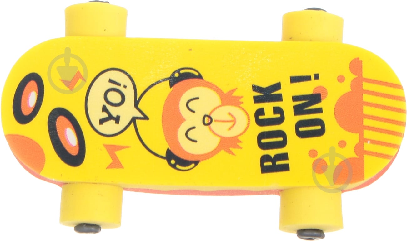 Ластик Скейт желтый - фото 2 Ластик Скейт желтый - фото 2