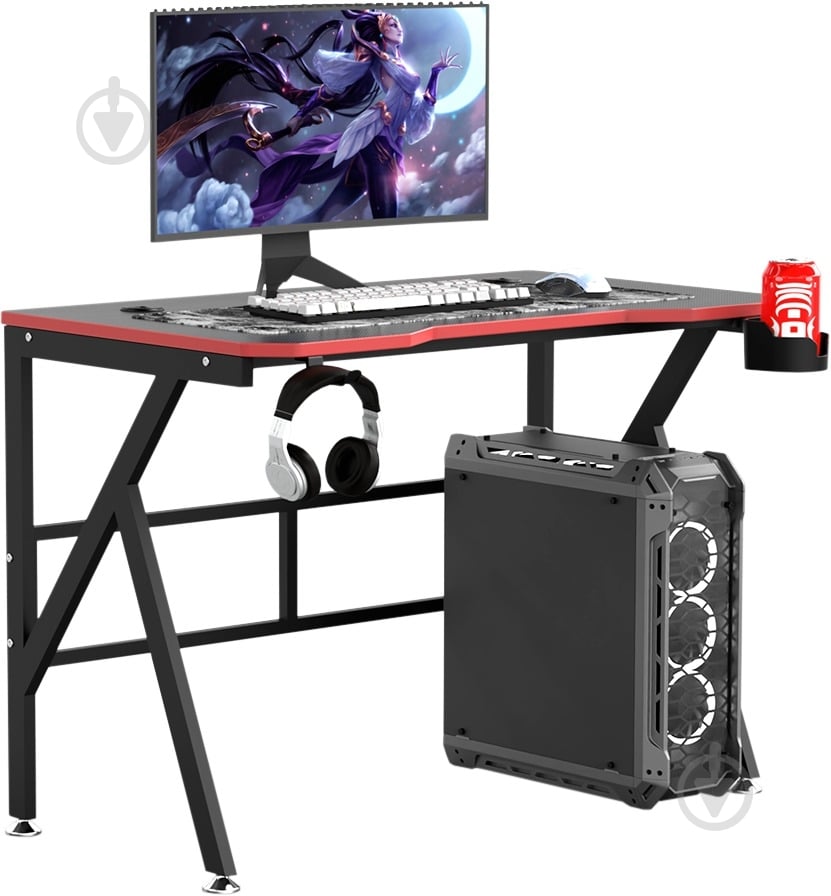 Стол компьютерный GT Racer T-1218 - фото 2 Стол компьютерный GT Racer T-1218 - фото 2