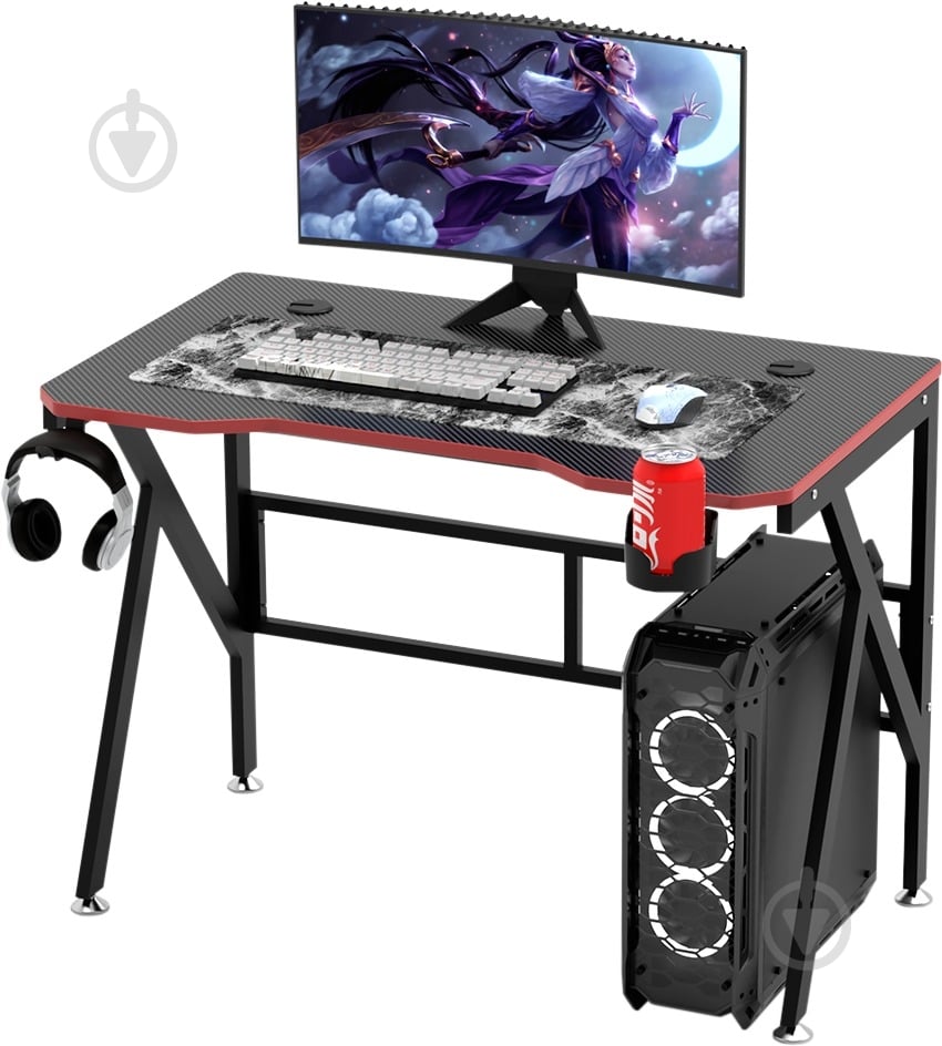 Стол компьютерный GT Racer T-1218 - фото 4 Стол компьютерный GT Racer T-1218 - фото 4