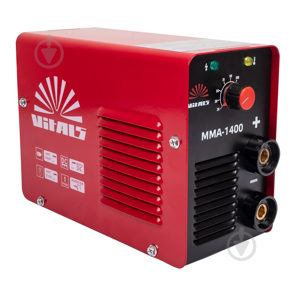 Інвертор зварювальний Vitals MMA-1400 - фото 2 Інвертор зварювальний Vitals MMA-1400 - фото 2