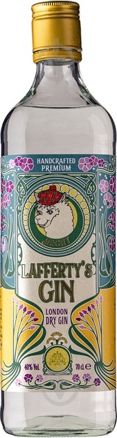 Джин Lafferty's London Dry Gin 0,7 л - фото 1