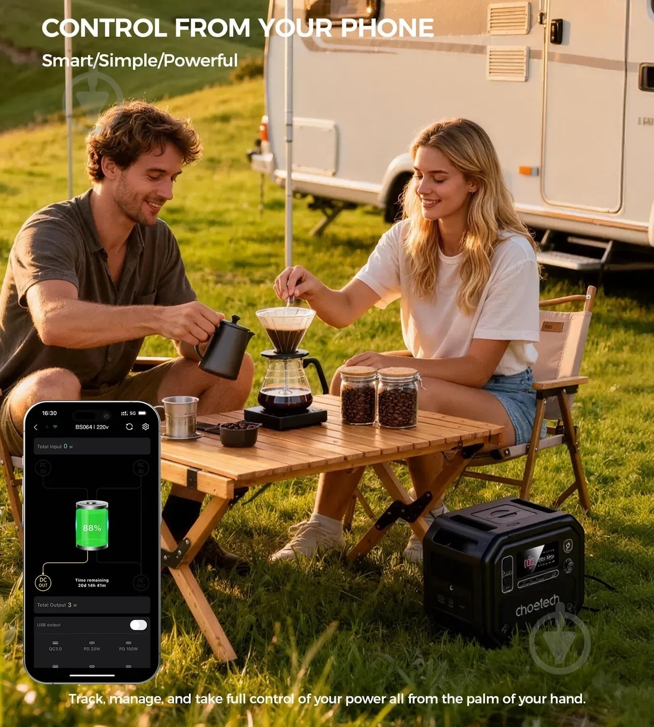 Зарядная станция Choetech BS064 (2160 Вт·ч) - фото 8 Зарядная станция Choetech BS064 (2160 Вт·ч) - фото 8