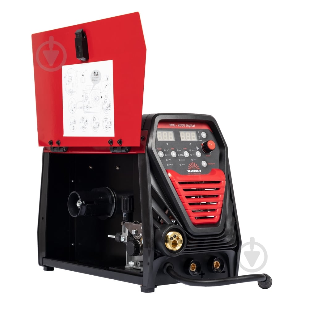 Инвертор сварочный Vitals Professional MIG 2000 Digital - фото 2