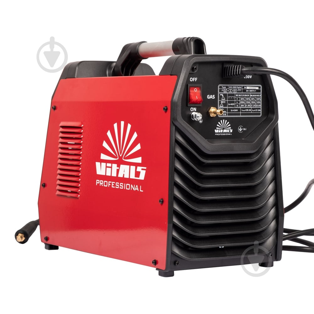 Инвертор сварочный Vitals Professional MIG 2000 Digital - фото 4
