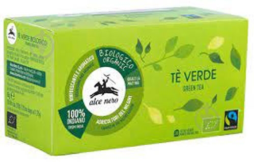 Чай зеленый Alce Nero Fairtrade 20 шт. 35 г - фото 1