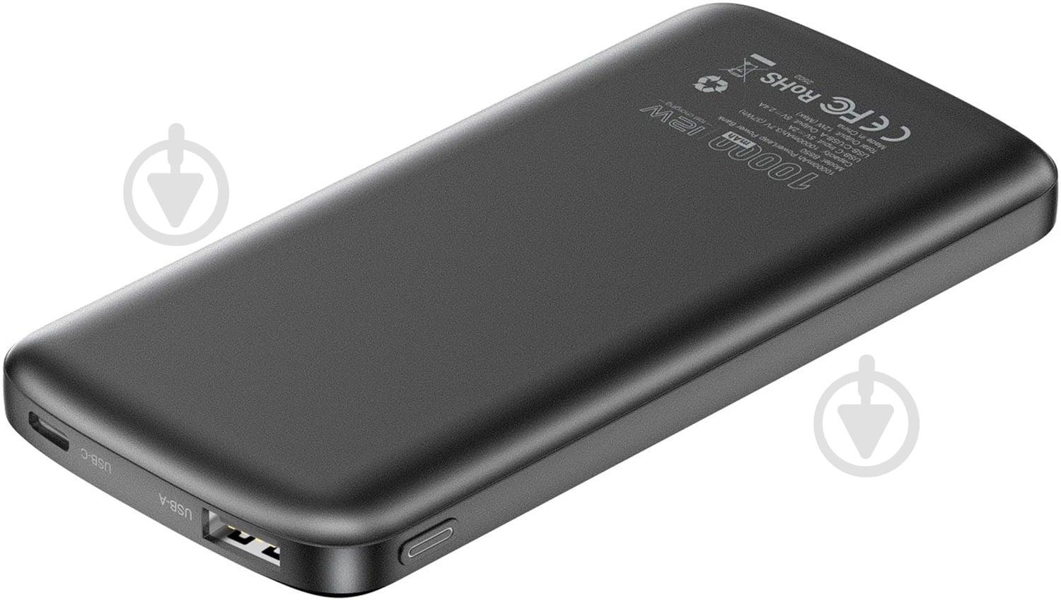 Повербанк Choetech 10000 mAh black (B850-ACBK) - фото 1