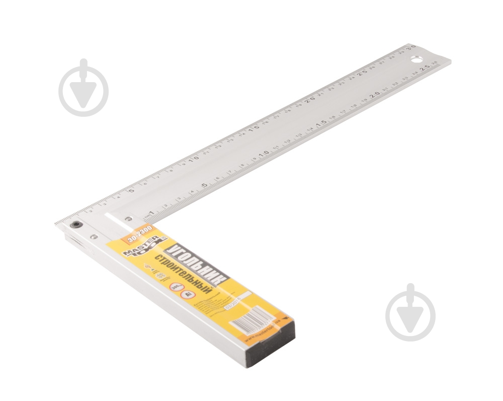 Угольник MasterTool 300 мм 30-2300 - фото 1 Угольник MasterTool 300 мм 30-2300 - фото 1