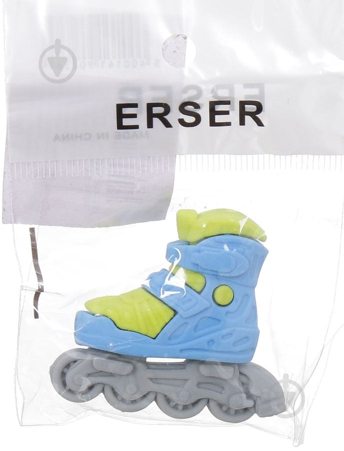 Ластик Ролики голубой - фото 5 Ластик Ролики голубой - фото 5