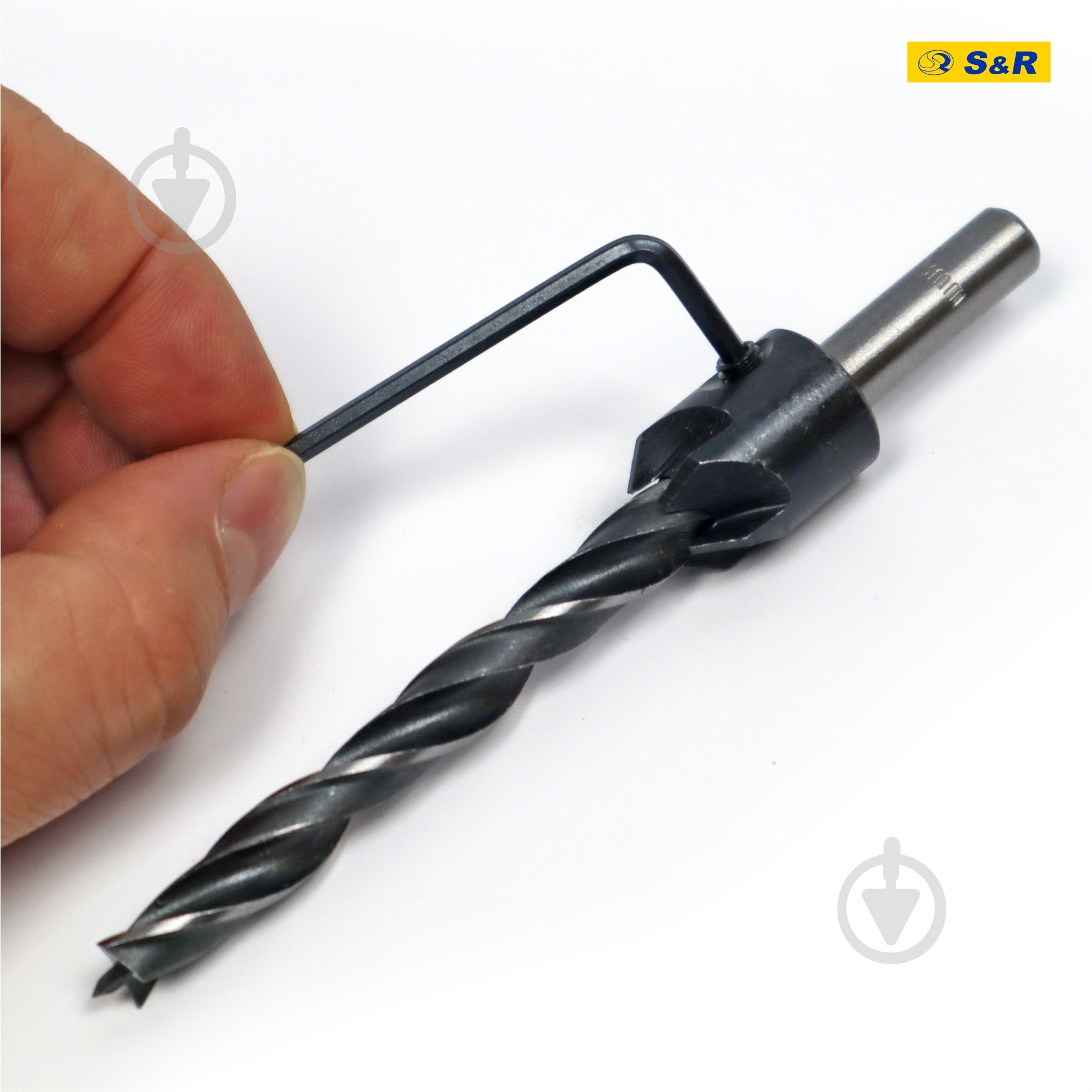 Набір свердел по дереву S&R Meister із зенкером 3-10 мм 7 шт. 216900007 - фото 7 Набір свердел по дереву S&R Meister із зенкером 3-10 мм 7 шт. 216900007 - фото 7