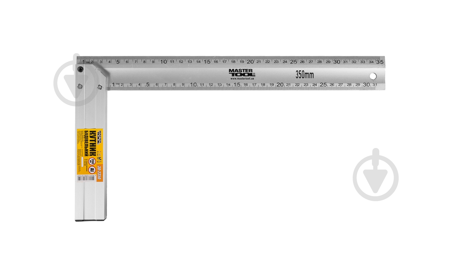 Угольник MasterTool 350 мм 30-2350 - фото 2 Угольник MasterTool 350 мм 30-2350 - фото 2