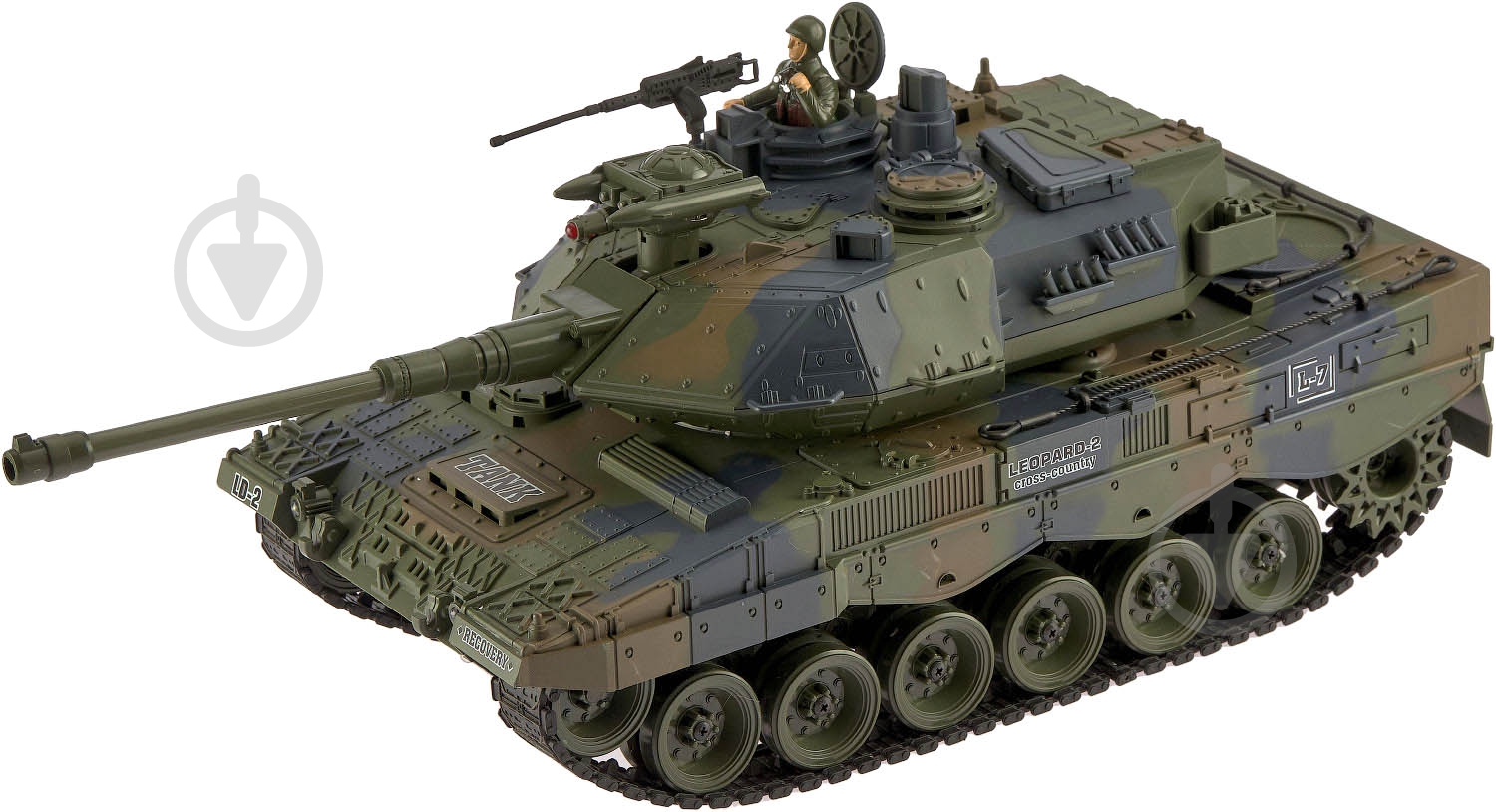 ᐉ Танк на радіокеруванні ZIPP Toys Ger Leopard 2A6 1:18 532.00.16