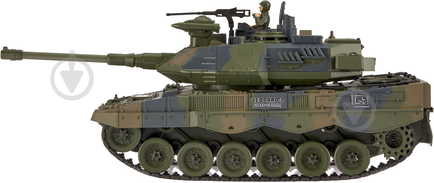 ᐉ Танк на радіокеруванні ZIPP Toys Ger Leopard 2A6 1:18 532.00.16
