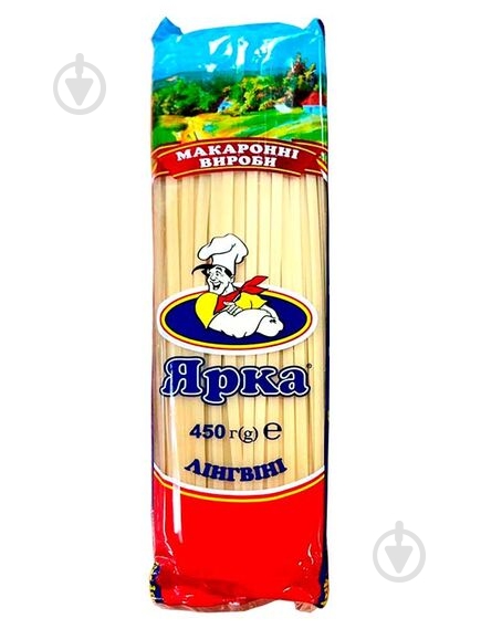 Макароны ТМ Ярка лингвини 450 г - фото 2 Макароны ТМ Ярка лингвини 450 г - фото 2