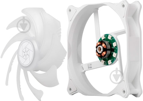 Вентилятор для корпуса SilverStone Air Blazer 120RW-ARGB (SST-AB120RW-ARGB) - фото 9