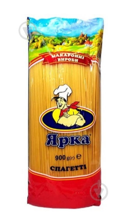 Спагетти ТМ Ярка рожки соломка 900 г - фото 1