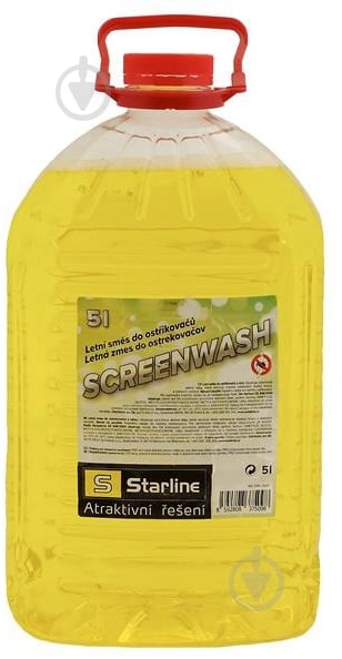 Омыватель стекла STARLINE Non Alergic (NA SWL-5PET) лето 5 л - фото 1 Омыватель стекла STARLINE Non Alergic (NA SWL-5PET) лето 5 л - фото 1