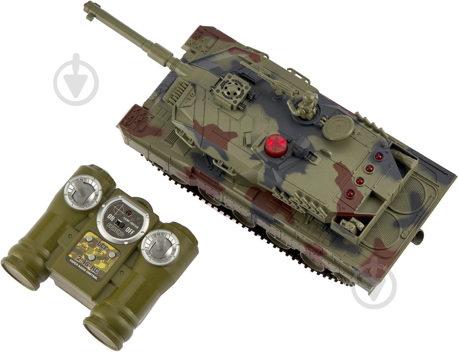 Танк ZIPP Toys Leopard 2A6 1:24 532.00.18 - фото 5 Танк ZIPP Toys Leopard 2A6 1:24 532.00.18 - фото 5