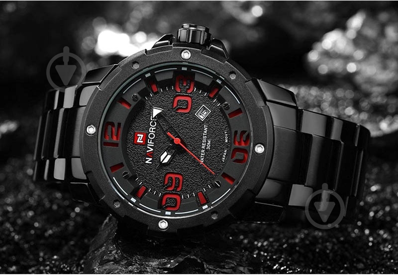 Наручные часы NaviForce (9078BBR) - фото 4