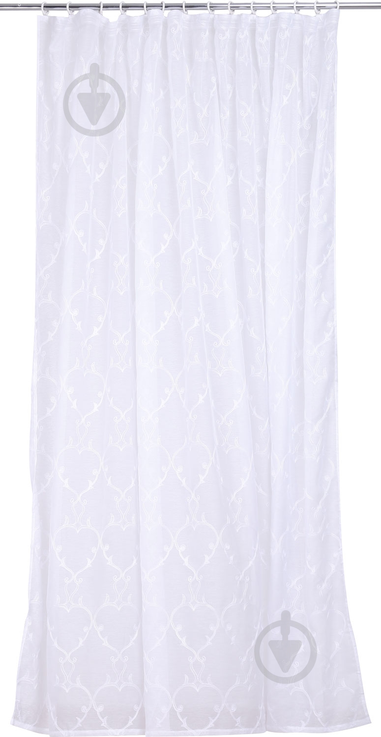 Тюль Embroidery Sheer білий 280х275 см La Nuit - фото 1