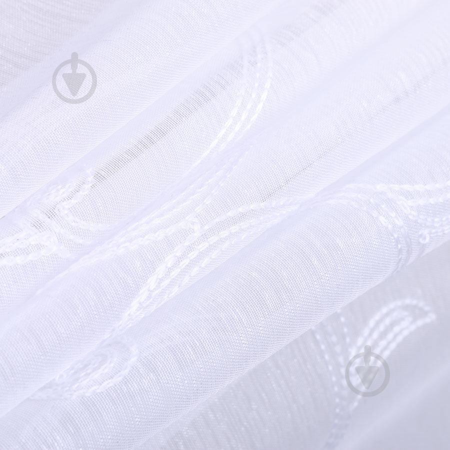 Тюль Embroidery Sheer білий 280х275 см La Nuit - фото 2