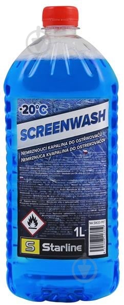 Омыватель стекла STARLINE (S NA SW20-1PET) зима -20 °С 1 л - фото 1