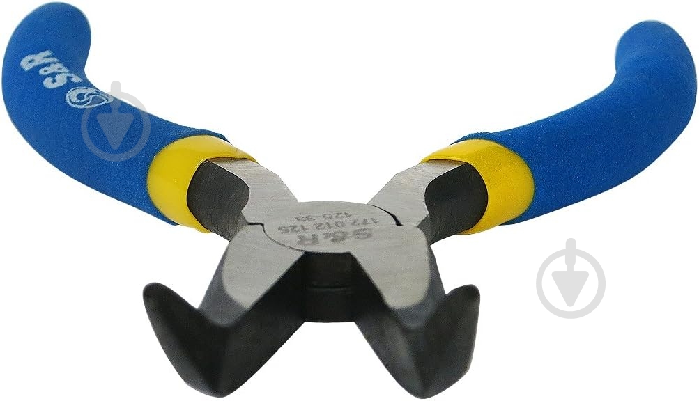 Плоскогубці S&R ECO міні 125x33 мм подовжені загнуті 172012125 - фото 6