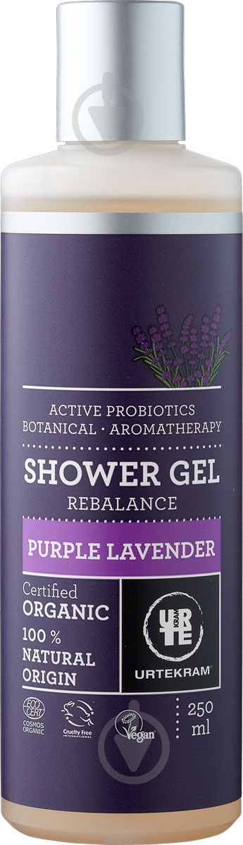 Гель для душа Urtekram Лаванда 250 мл - фото 1