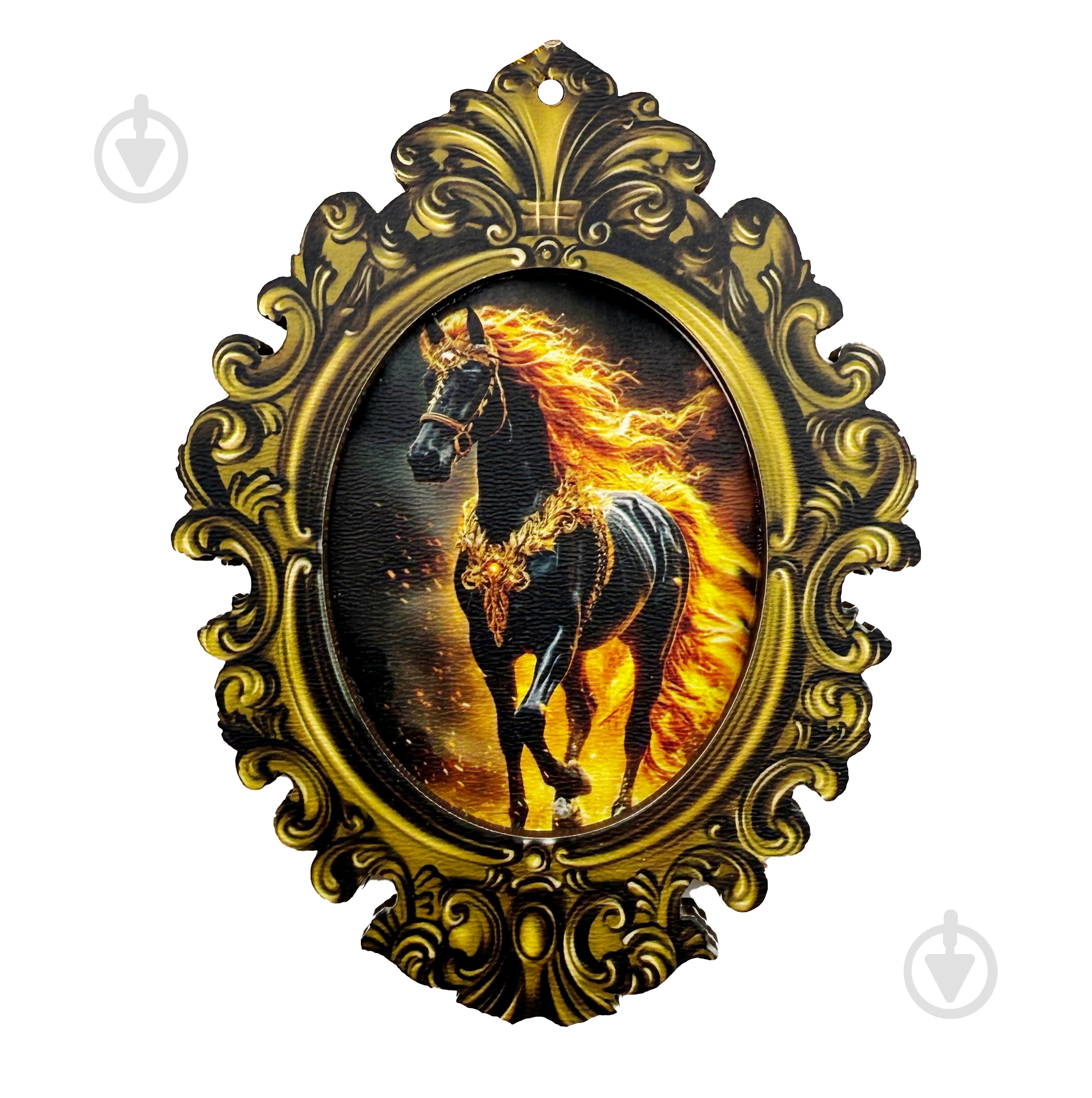 Підвіска MIS LT Кінь в рамці 10 см - фото 1