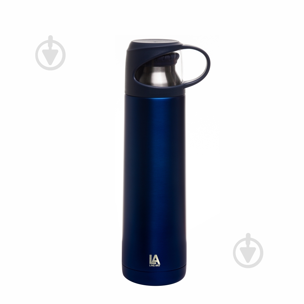 Термос Line Art Borneo 500 мл синий - фото 1