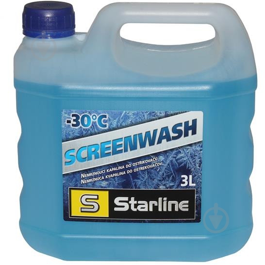 Омыватель стекла STARLINE (S NA SW30-3) зима -30 °С 3 л - фото 1 Омыватель стекла STARLINE (S NA SW30-3) зима -30 °С 3 л - фото 1