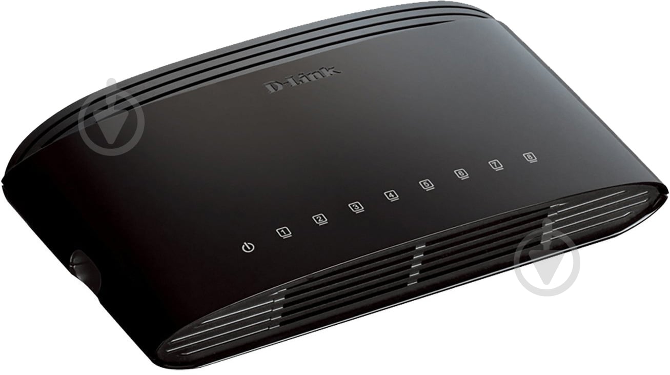 Комутатор D-Link DES-1008D/E - фото 2 Комутатор D-Link DES-1008D/E - фото 2