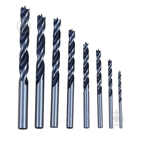 Набор сверл по дереву S&R 8 шт. 216801008 - фото 2 Набор сверл по дереву S&R 8 шт. 216801008 - фото 2