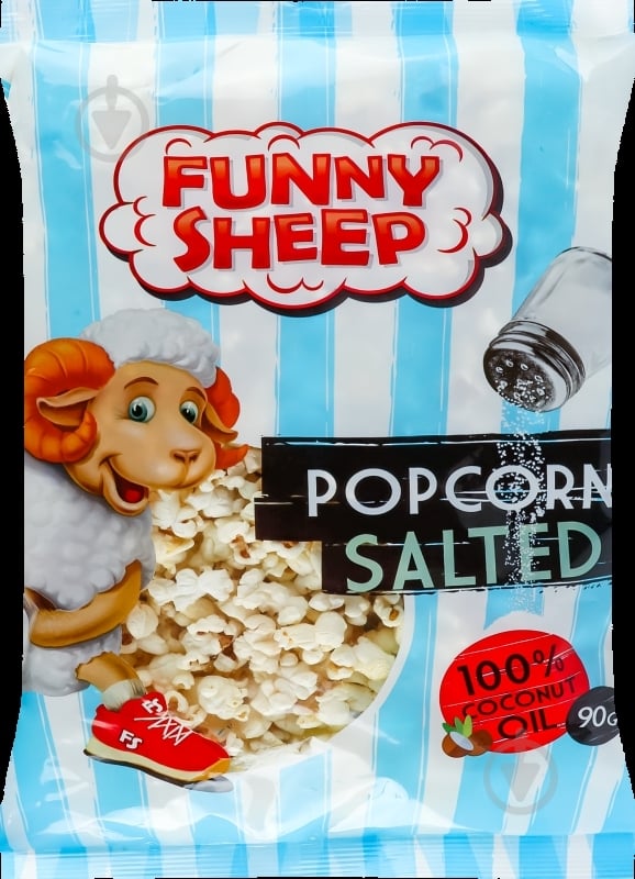 Попкорн Funny Sheep соленый - фото 3 Попкорн Funny Sheep соленый - фото 3
