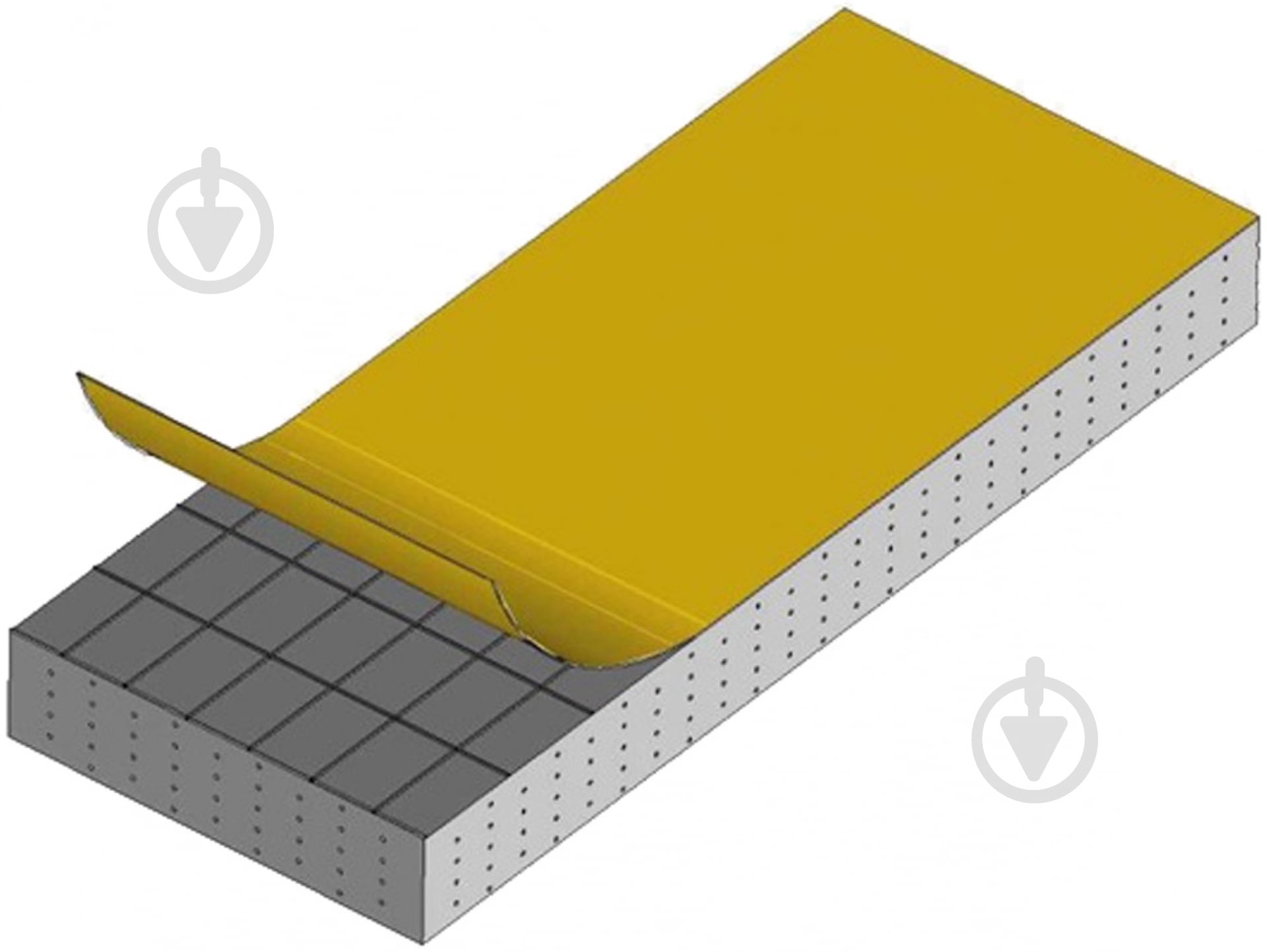 Уплотнитель самоклеющийся прямоугольный Novacia 1200.10.20 20х10 мм 4,8 м 4,8 м черный - фото 1