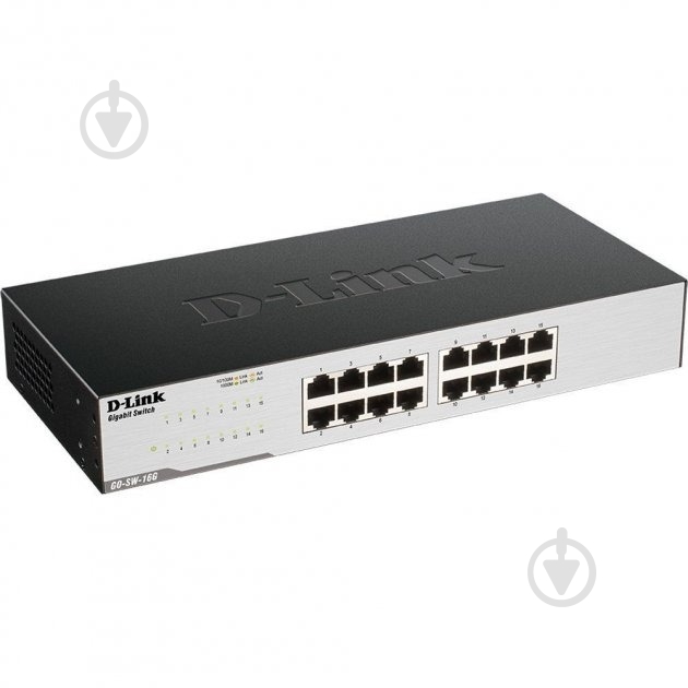Комутатор D-Link GO-SW-16G/E 16xGE - фото 3 Комутатор D-Link GO-SW-16G/E 16xGE - фото 3