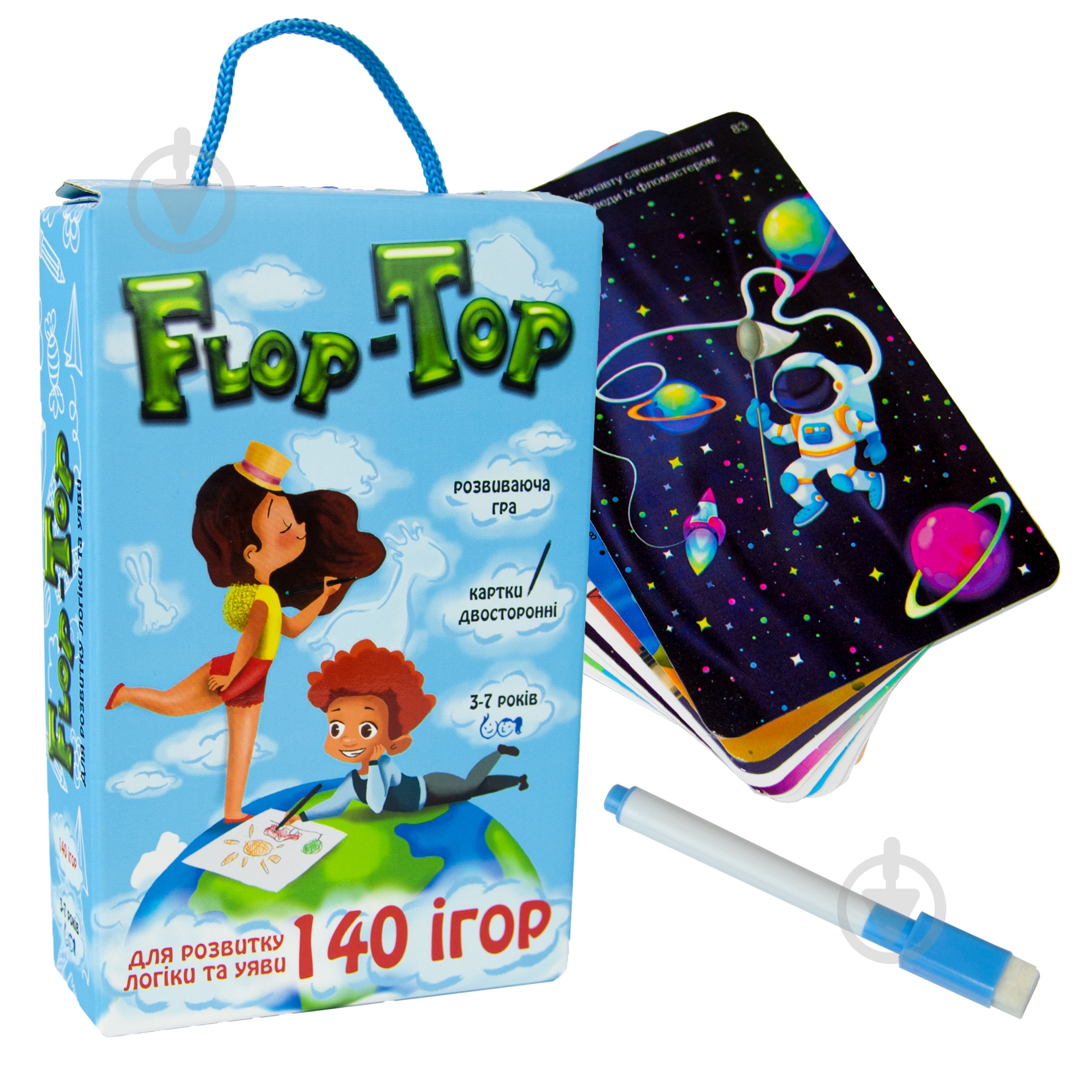 Гра настільна Strateg Flop-Top (укр.) - фото 2