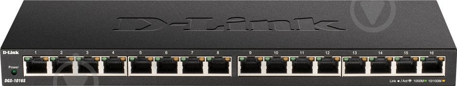 Коммутатор D-Link DGS-1016S/E 16xGE - фото 2