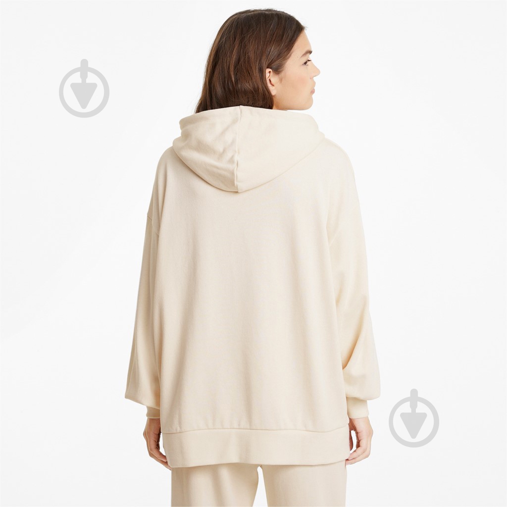 Худи Puma Classics Oversized Hoodie 53041299 р. L белый - фото 8