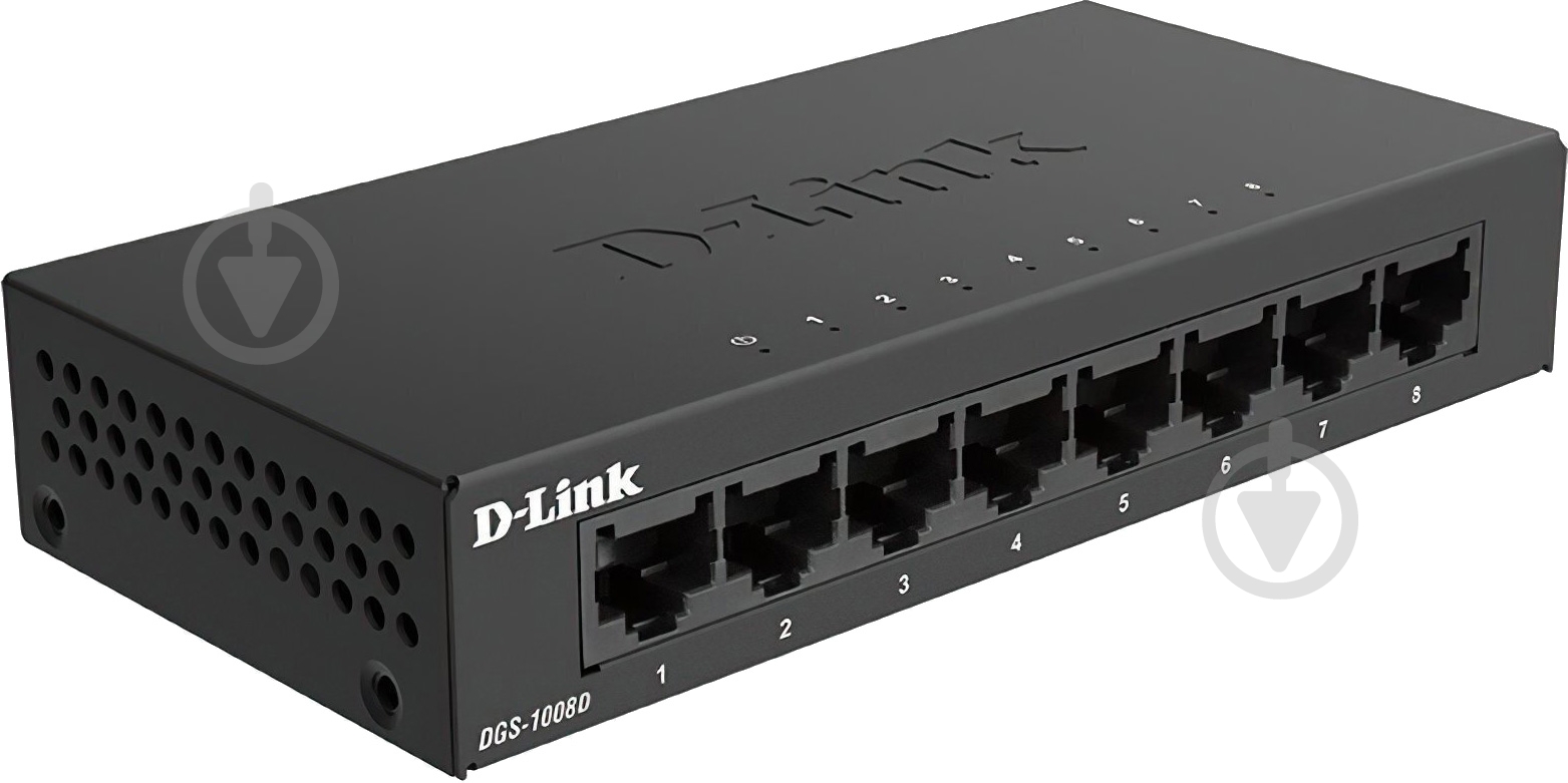 Коммутатор D-Link DGS-1008D/E - фото 2