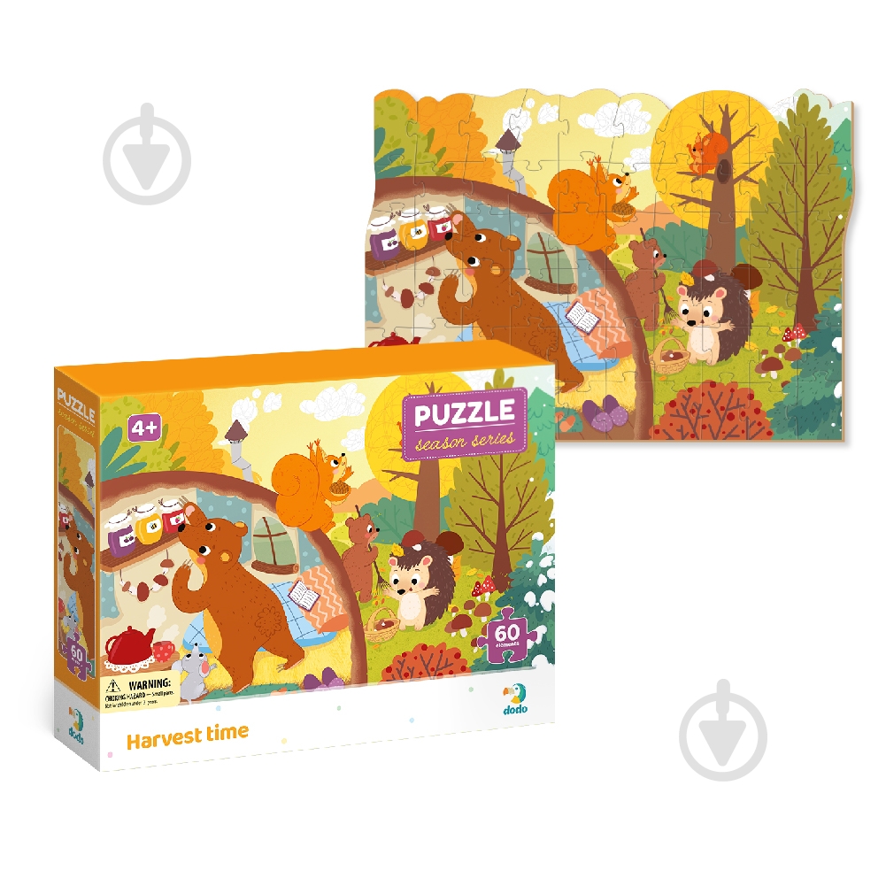 Пазл DoDo Лесная уборка 300413 - фото 1 Пазл DoDo Лесная уборка 300413 - фото 1